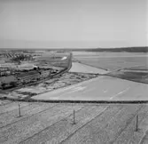 Vy, tomten i Aspholmen, från Vattentornet.
Där kommer Konsumaffär att byggas.
Beställare: Viberg (?).