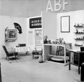 Örebro Expon, interiör, ABF:s monter.