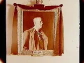 Gustav V:s porträtt, oljemålning (kamratförening).