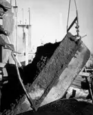 Byggnadsarbete, en man.
Örebro söder.