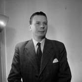 En man, bröstbild.Gustafsson & Görtz personal.