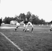 Fotbollsmatch.
Sund-Emba.