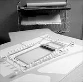 Modell för bandy- och ishockeyplan.
Stadsarkitektkontoret.