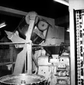 Konsums Bageri, interiör, en man.