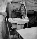 Konsum Rosta, bageriet, interiör.