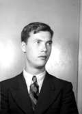 En ung man, bröstbild.Roland Larsson