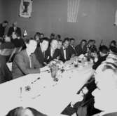 Oscarias 50 årsjubileum.Interiör, grupp.