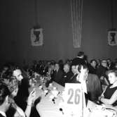 Oscarias 50 årsjubileum.Interiör, grupp.