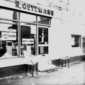 R. Getzmann bensinstation, exteriör.