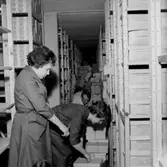 Oscarias nya affär, interiör, uppackning och inredning.