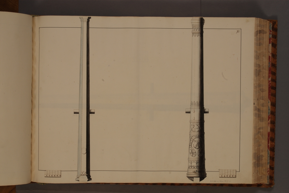 Kjell Hedberg, Imaging depicting Danish trophies taken with Malmö fortress. Included in volume with depicted older Swedish fire pipes kept on fortresses and fire pipes conquered in the years 1598-1679.