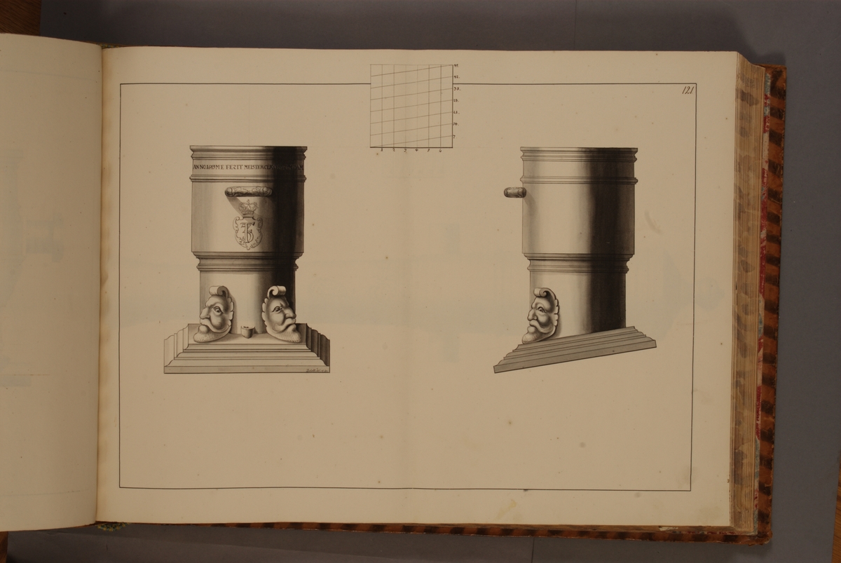 Kjell Hedberg, Image depicting Danish trophies with Frederik III’s weapon. Included in volume with depicted older Swedish fire pipes kept on fortresses and fire pipes conquered in the years 1598-1679.