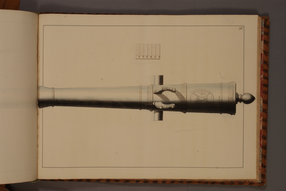 Kjell Hedberg, Image depicting Spanish trophy taken at Mainz in 1632. Included in volume with depicted older Swedish fire pipes kept on fortresses and fire pipes conquered in the years 1598-1679.