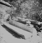 Kullängsstugan, exteriör.6 oktober 1939.