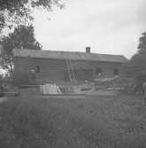 Kullängsstugan, exteriör.6 oktober 1939.