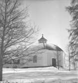 Vedevågs brukskyrka, exteriör.
24 mars 1941.