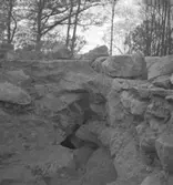 Kägleholms slottsruin.
5 juni 1942.