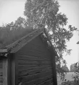 Siggebohyttans bergsmansgård, exteriör.
22 augusti 1943.