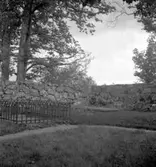 Ramundeboda. Munkarnas mur (?).
7 september 1943.