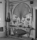 Laxå bruksmuseum, interiör.
20 september 1943.