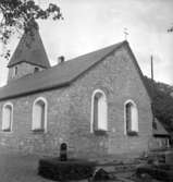 Edsbergs kyrka, exteriör.
14 september 1943.