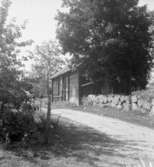 Öby by, byggnad.27 juli 1948.
