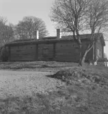 Kullängsstugan, exteriör.4 maj 1949.