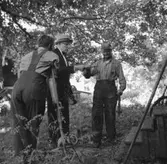 Tre män.
(G. Johansson)
10 juli 1958.