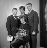 Bröllop, brudpar och ett par.Bengt-Göran Danielsson