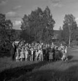 Söndagsskolan i Ställdalen.
Bilderna från år 1954-1955 (?)