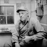 Osjöbergs gruvor, en gruvarbetare.