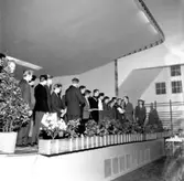 Prisutdelning till HIF:s ungdomar i Huskvarna idrottshus.