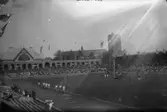 Olympiska sommarspelen OS 1912 på Stockholms Olympiastadion.
Öppning den 5 maj 1912, avslutning den 27 juli 1912.