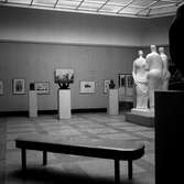 Örebro Läns Museum, konsthallen.Interiör av utställningen 