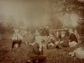 Picknick efter utfärd.
Alfred och Gerda Thermaenius