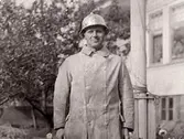 Hjalmar Magnusson som brandman.