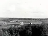 Gamla Spannarpsvägen från Skålaberg. Foto från före 1932 då vägen byggdes om.
