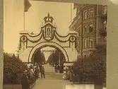 Äreport i Örebro någon gång i 1900-talets början.