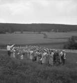 Siggebohyttan, bygdeting.
7 augusti 1938.