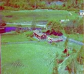 Olika byggnader i Pershyttan, Nora.