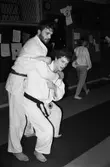 Peter Kårlin och Manfred Månmyr från Lindome judoklubb tränar, år 1984.

För mer information om bilden se under tilläggsinformation.