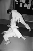 Peter Kårlin och Manfred Månmyr från Lindome judoklubb tränar, år 1984.

För mer information om bilden se under tilläggsinformation.