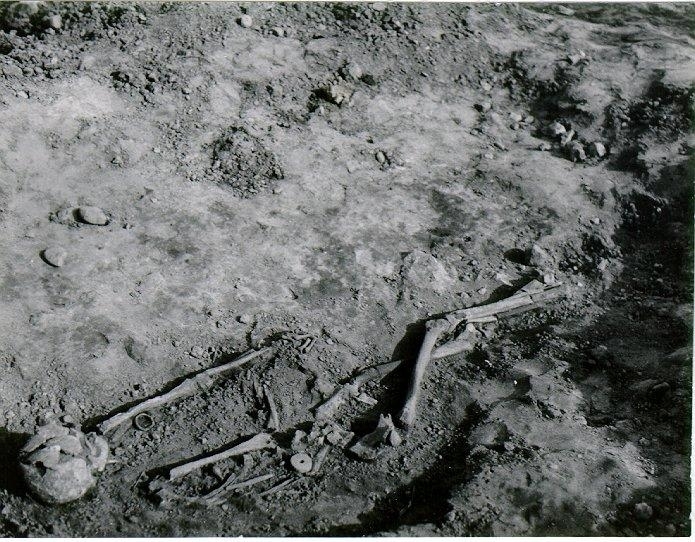 Hilding Svensson, From excavation of the burial field of Gällgen.