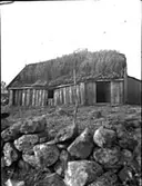 Hassla Gård. Ferma-Mandes backstuga. Fasad mot söder.