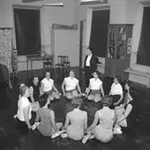 Husmorsgymnastik.
Hörken