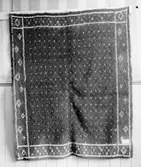 Ryatäcke visat på en utställning