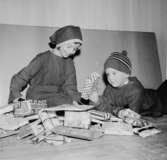 Unga Örnar har julfest i Huskvarna.