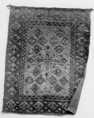 Ryatäcke visat på en utställning