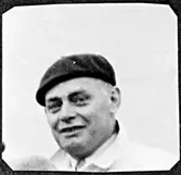 Poliskonstapel Nils Reltenberg, ordförande i Falköpings motorklubb.