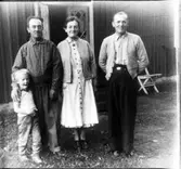 Syskonen Verner, Tekla, Hilmer Jonsson.